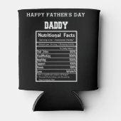 Papa Voedingsfeiten Vaderdag Koelbox Blikjeskoeler (Voorkant)