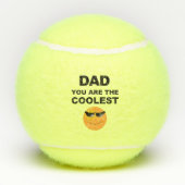 Papa vous êtes les balles de tennis de nouveauté (Dos)