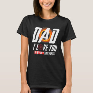 Papa waar ik van hou in elke Amerikaanse vaders Gr T-shirt