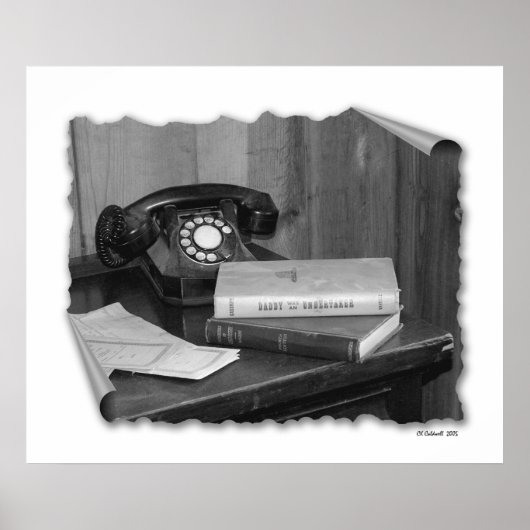 "Papa was een begrafenisondernemer" Poster (Voorkant)