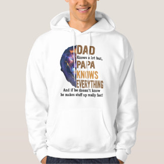 Papa weet veel, maar papa weet alles shirt