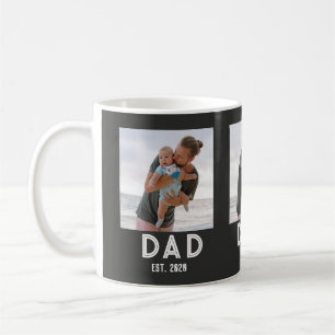 Papa werd vader Zwarte Foto Cadeau Vaderdag  Koffiemok