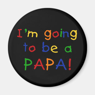Papa wordt een primaire kleur magneet
