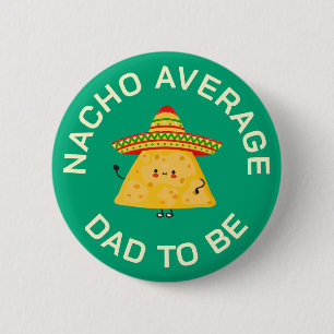 Papa Wordt Grappig Puns Aangepaste Baby Shower Fee Ronde Button 5,7 Cm