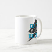 Papa You Rock Classic Mug (Devant droit)