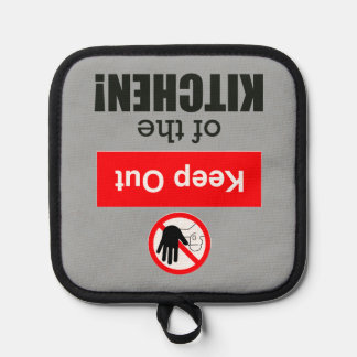 Papa zegt blijf uit de keuken grappig pickleball pannenlap