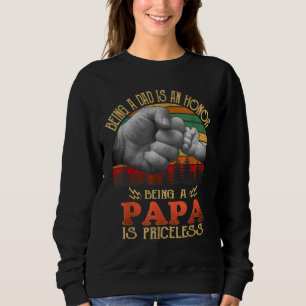 Papa zijn is een eer om een papa te zijn is zonder trui