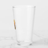 PAPABARA Retro Capibara Vader Vector Design_1 Glas (Links)