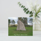 Papal Rock, carte postale de Heaton Park (Debout devant)