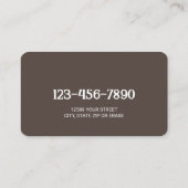 Paparazzi Fotografie Studio Visitekaartje (Achterkant)