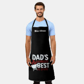 Papa's barbecue de beste in de stad Vaderdag Schort (Gedragen)