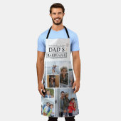 Papa's Barbeque | Fotocollage van Vaderdag BBQ Schort (Gedragen)