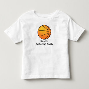 "Papa's Basketbalmaatje" Peuter T-shirt