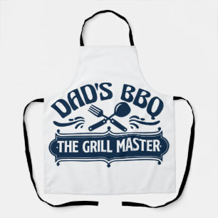 Papa's BBQ de Grill Master Vaderdag Gifts Schort
