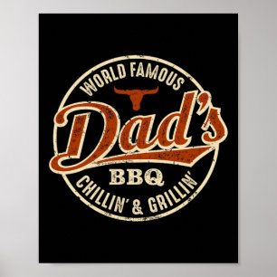 Papa's BBQ koelt en grilt Poster