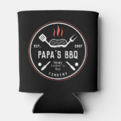 Papa's BBQ Vaderdag Koelbox Blikjeskoeler (Achterkant)