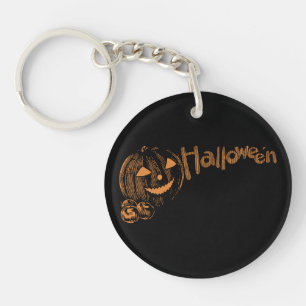 Papa's Bende van Halloween Jack-o-Lantaarns Sleutelhanger