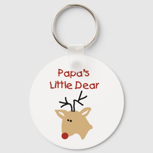 Papa's Beste T-shirts en cadeautjes Sleutelhanger (Voorkant)