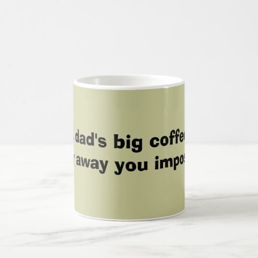 Papa's Big Coffee Mok (Center)