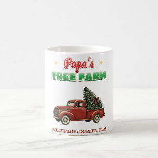 Papa's Boomgaard Retro Kersttruck Mok