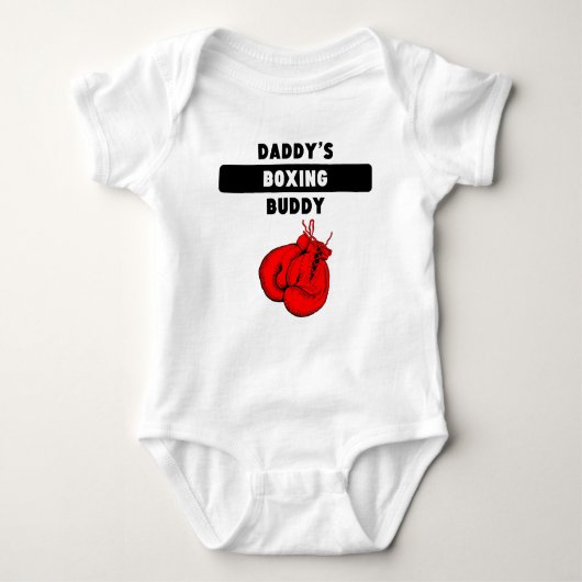 Papa's Boxing Buddy Romper (Voorkant)