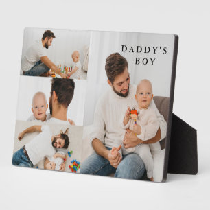 Papa's Boy - Foto Collage Vaderdag Foto Fotoplaat