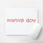 Papa's Boy Mousepad Muismat (Met muis)