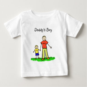 Papa's Boy Personalized Family Characters Shirt