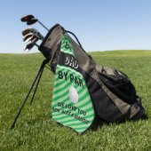 Papa's Caddy : Meilleur papa Serviette de golf (Vert)