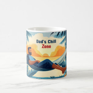 Papa's Chill Zone Tropische Sfeer Vaderdag Cadeau Koffiemok