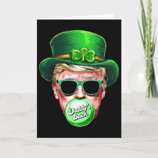 Papa's Ck Trump St. Patrick's Day Lucky Shamrock I Kaart