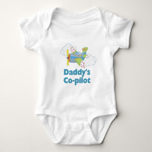 Papa's copiloot jongen romper (Voorkant)