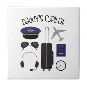 Papa's Copilot Tegeltje