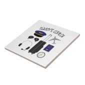 Papa's Copilot Tegeltje (Zijkant)