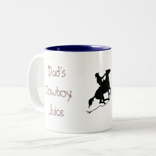 Papa's Cowboy Juice mok (Voorkant links)