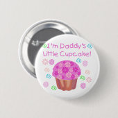 Papa's Cupcake Ronde Button 5,7 Cm (Voorkant /achterkant)