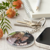 Papa's Darlings Children's Photo Sleutelhanger (Voorkant Rechts)