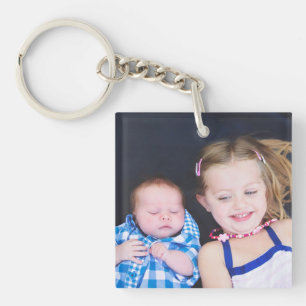 Papa's Darlings Children's Photo Sleutelhanger