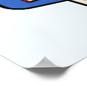 Papa's diner - grappige Thuiskaak Poster (Hoek)