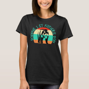 Papa's eerste Vaderdag T-shirt