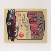 Papa's Falcon Muscle Voiture Garage Puzzle (Horizontal)