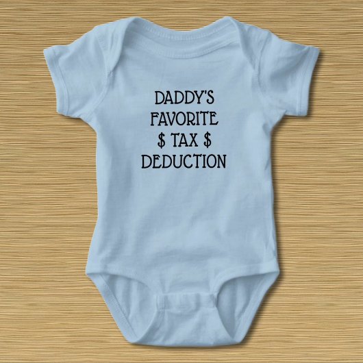 Papa's favoriete T-shirt met belastingaftrek