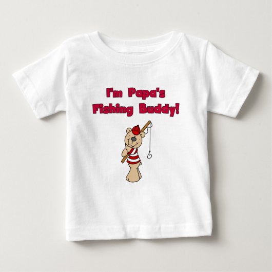 Papa's Fishing Buddy Tshirts and Gifts (Devant)