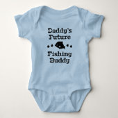 Papa's Future Vissen Buddy Romper (Voorkant)