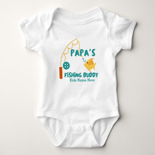 Papa's Gevist Boeddy Baby Romper (Voorkant)