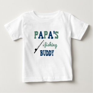Papa's Gevist Boeddy Baby T-shirt (blauw)