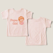 Papas Girls est mignonne (Design Recto & Verso)