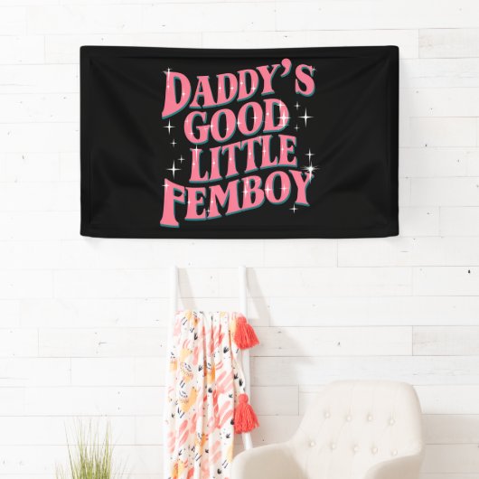 Papa's Goede Kleine Femboy LGBT Gay Pride Femoby Spandoek (Insitu)