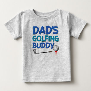 Papa's Golfen maatje baby boy shirt