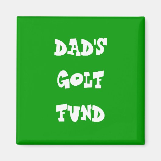 PAPA'S GOLFFONDS MAGNEET (Voorkant)